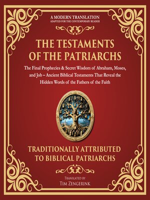 cover image of The Testaments of the Patriarchs